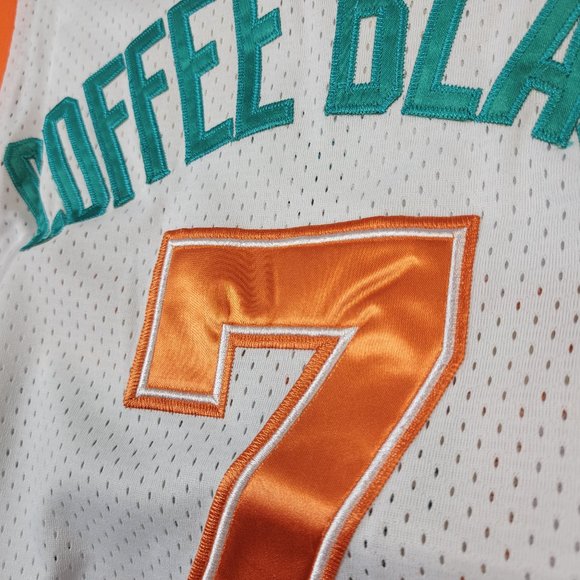 Semi-Pro Flint Tropics Jersey Men's Size M Coffee Black Andre 3000 Will Ferrell - Picture 9 of 11